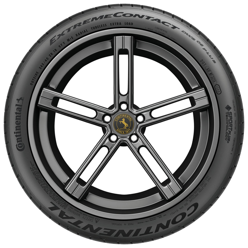 Continental ExtremeContact DWS06 PLUS UHP All Season 295/35ZR21 107Y XL Passenger Tire