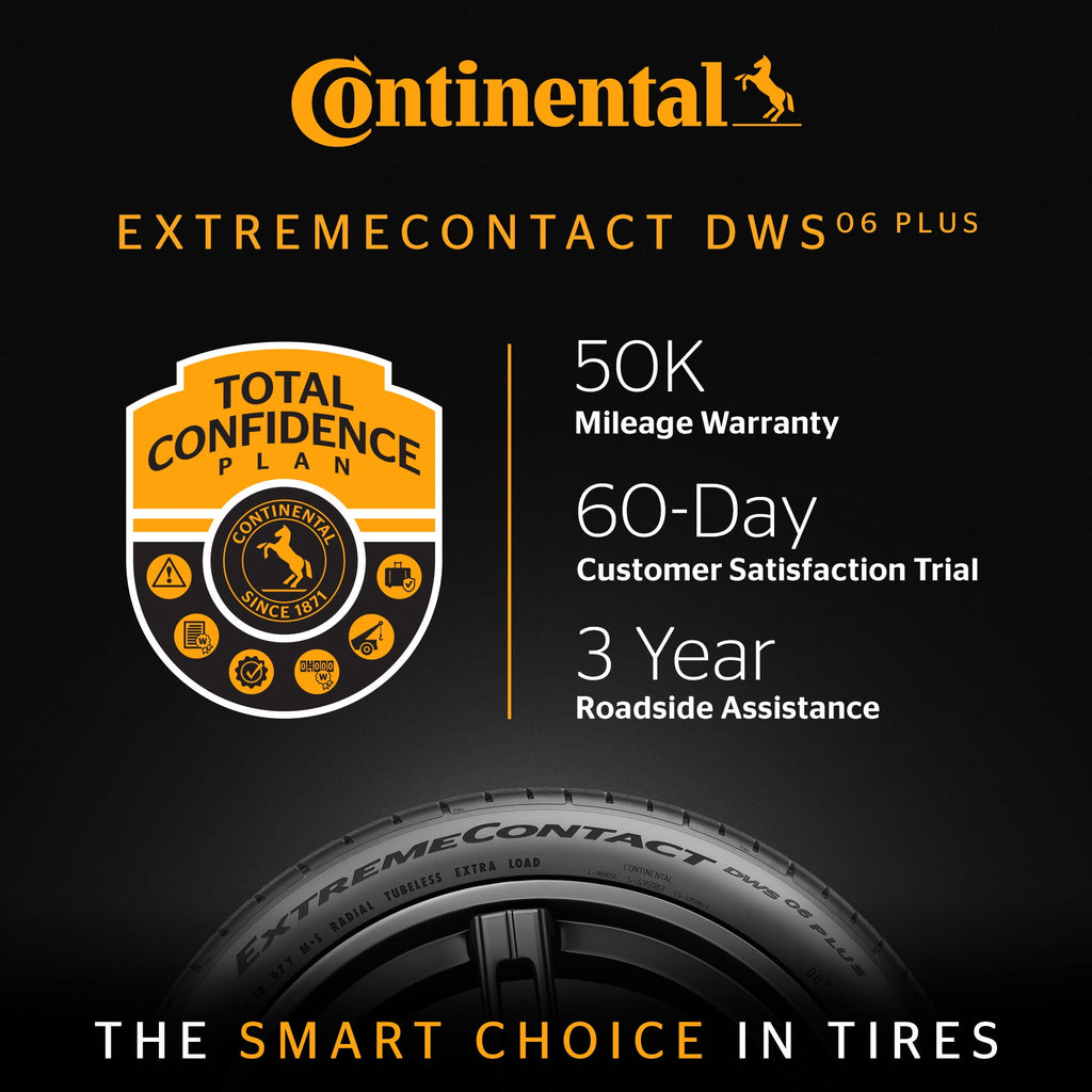 Continental ExtremeContact DWS06 PLUS UHP All Season 295/35ZR21 107Y XL Passenger Tire