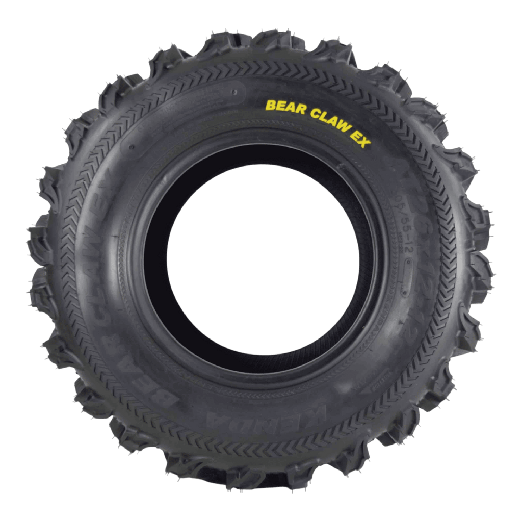 Kenda Bearclaw EX K573 - 26x12-12 Rear Tire for All Terrain (ATV), UTV, and Side by Side (SxS) Vehicles - 6-Ply - Bear Claw EX 26x12x12