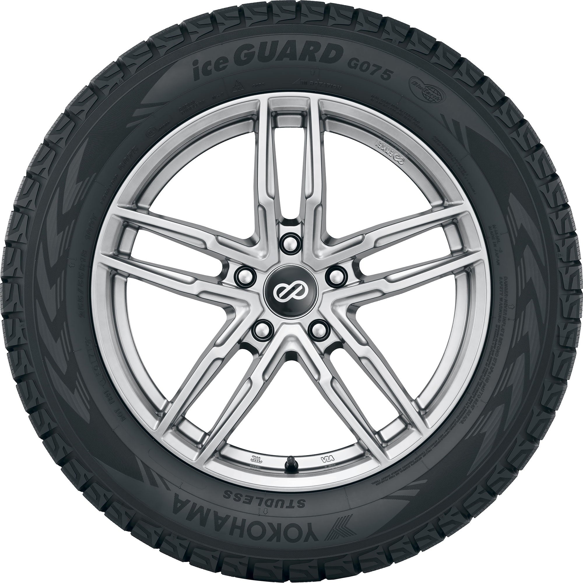 Yokohama iceGUARD G075 Winter 245/60R18 105T Passenger Tire