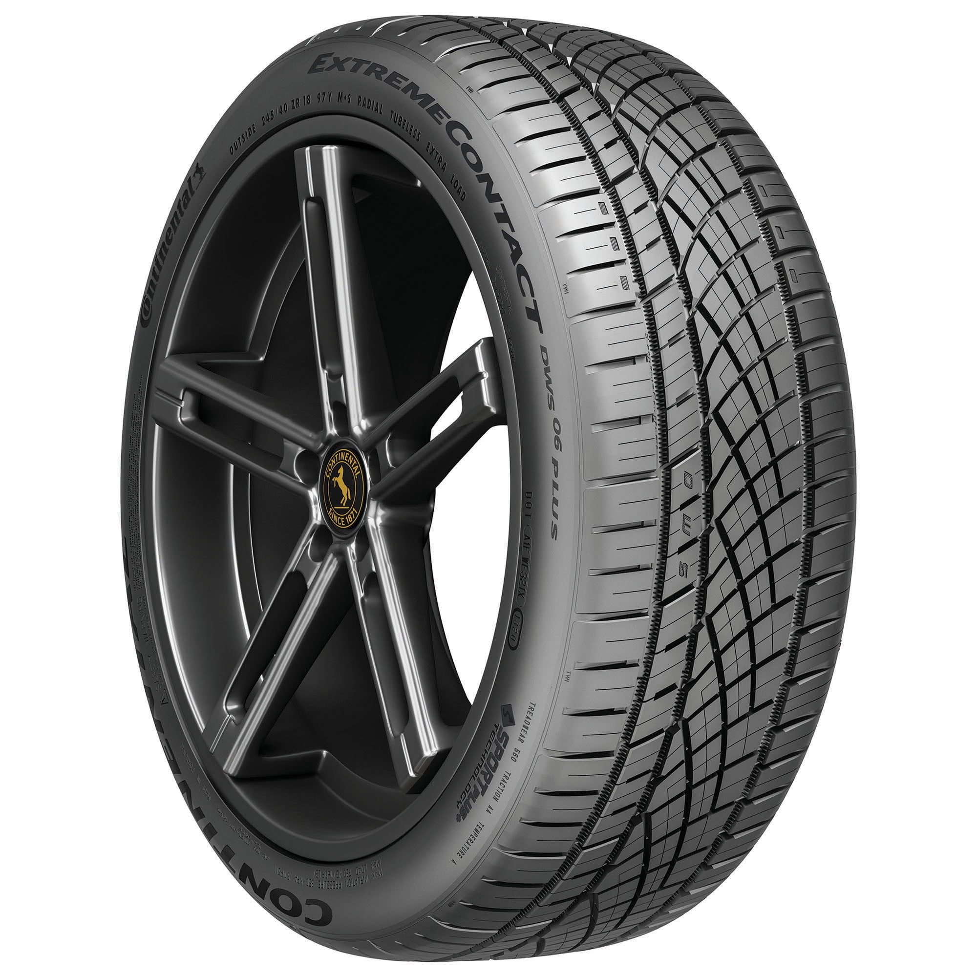 Continental ExtremeContact DWS06 PLUS UHP All Season 295/35ZR21 107Y XL Passenger Tire